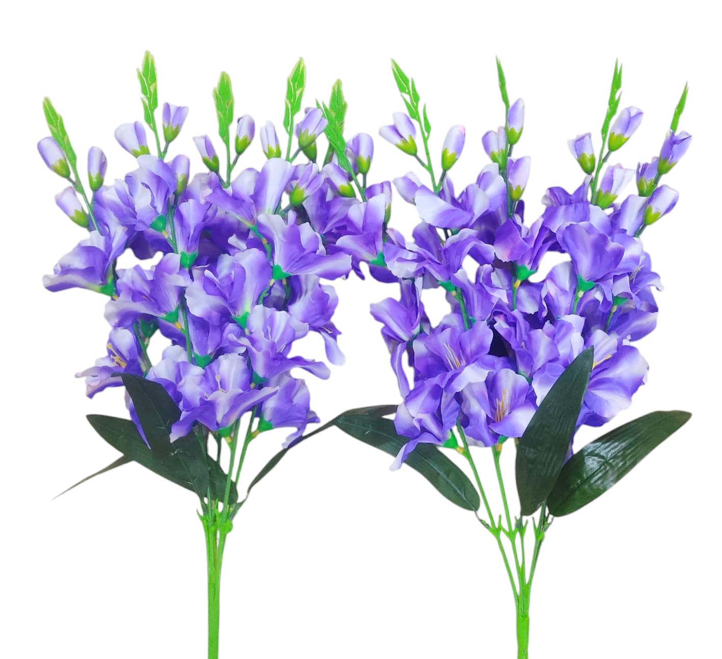 SAF Artificial Gladiolus Flower Bunch (60cm Long, Yellow) Lo -8 SAF Artificial Gladiolus Flower Bunch (60cm Long, Yellow) Lo -8