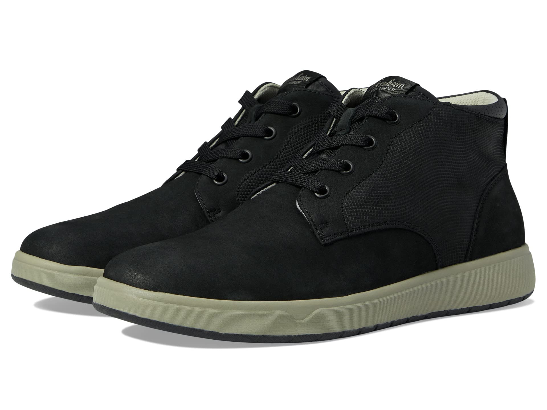 Florsheim Men\'s Heist Plain Toe Chukka Boot, Black Nubuck Leather Size 9.5 M Florsheim Forge Plain Toe Chukka Boot - Free Shipping | DSW main image 3