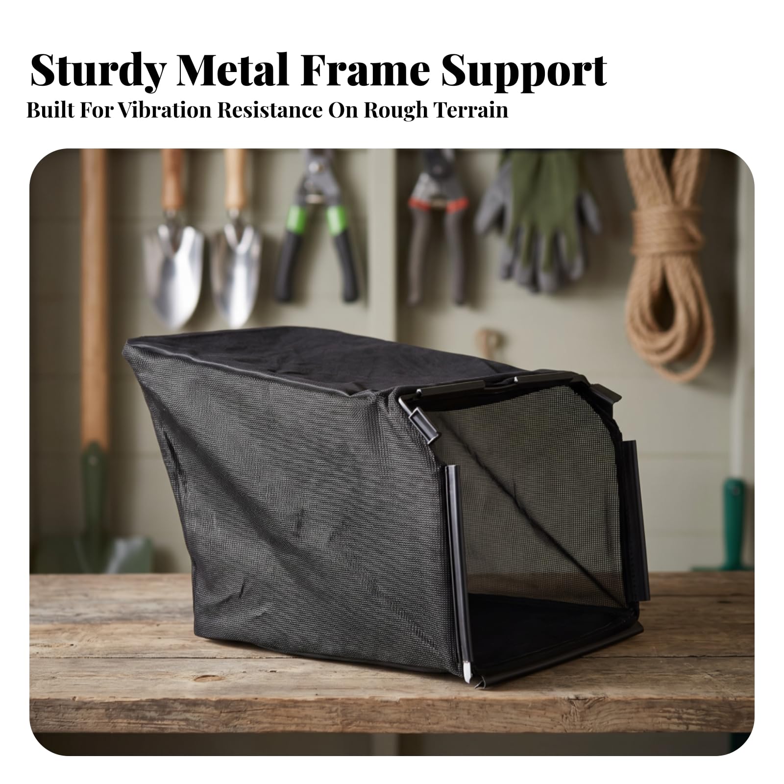 Bolsa Colectora Césped Ergonómica | Gran Capacidad, Práctica, Accesorio, para Jardín