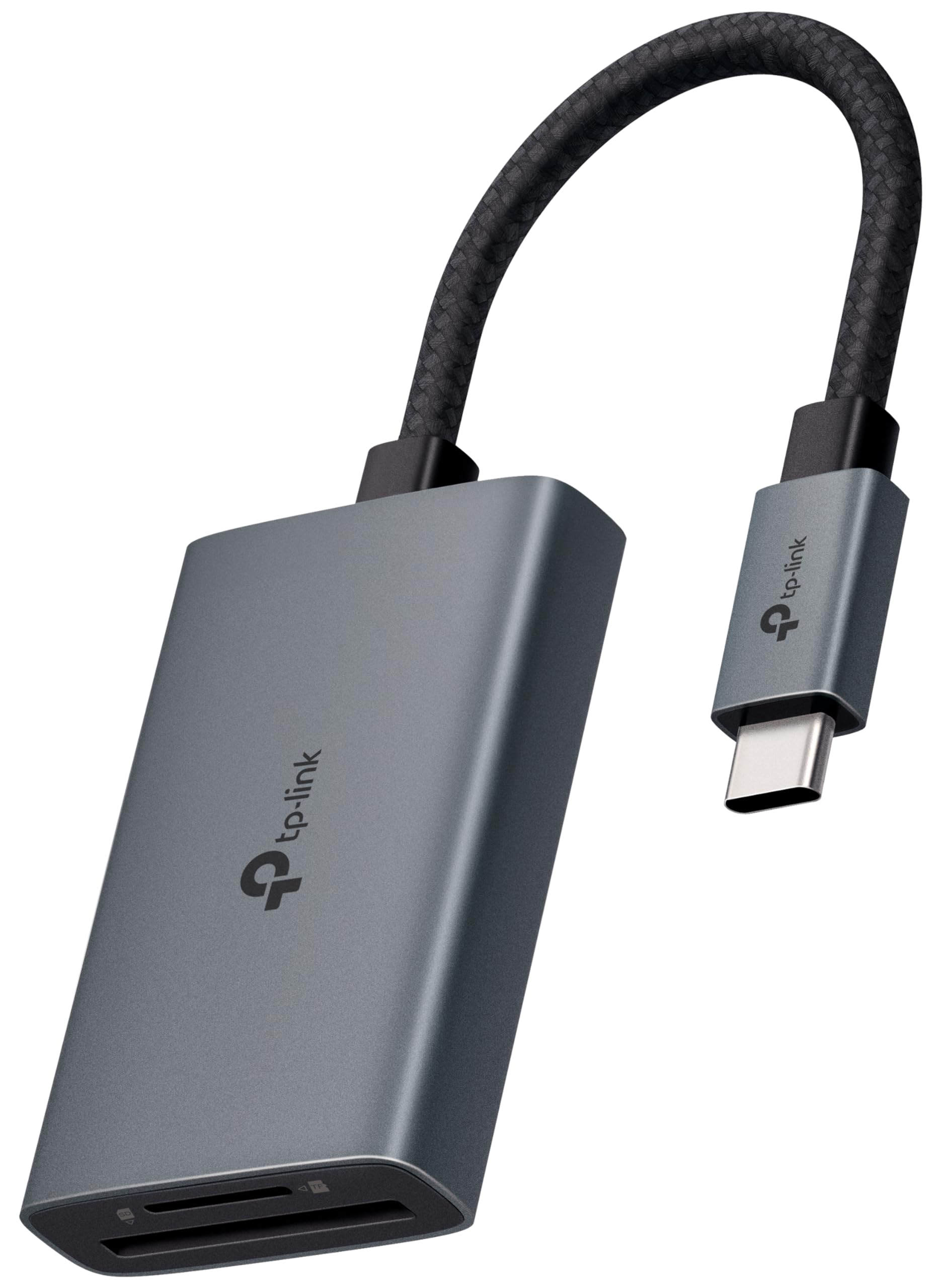 TP-Link UA430D SD Card Reader USB 3.0, 2-in-1 Type-C  Type-A, Plug  Play, Compatible with SD/MicroSD, UHS-I up to 200MB/s, Compatible with iOS/Android/Mac/Windows/Linux/iPadOS/Chrome