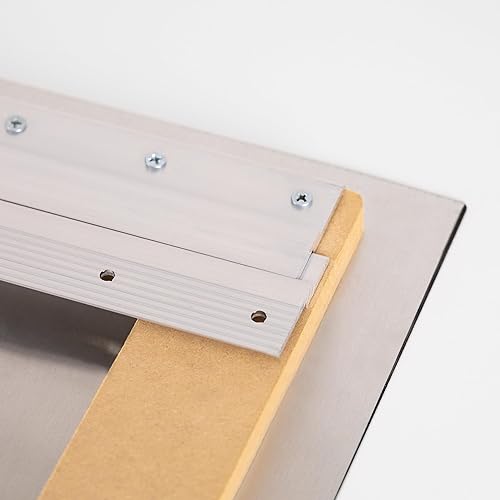 Miniatura 3 de Colgador de tacos franceses resistente, clips Z de aluminio, 50 pulgadas, para fotos, espejos, cabeceras, pizarras blancas, arte, estantes, gabinetes