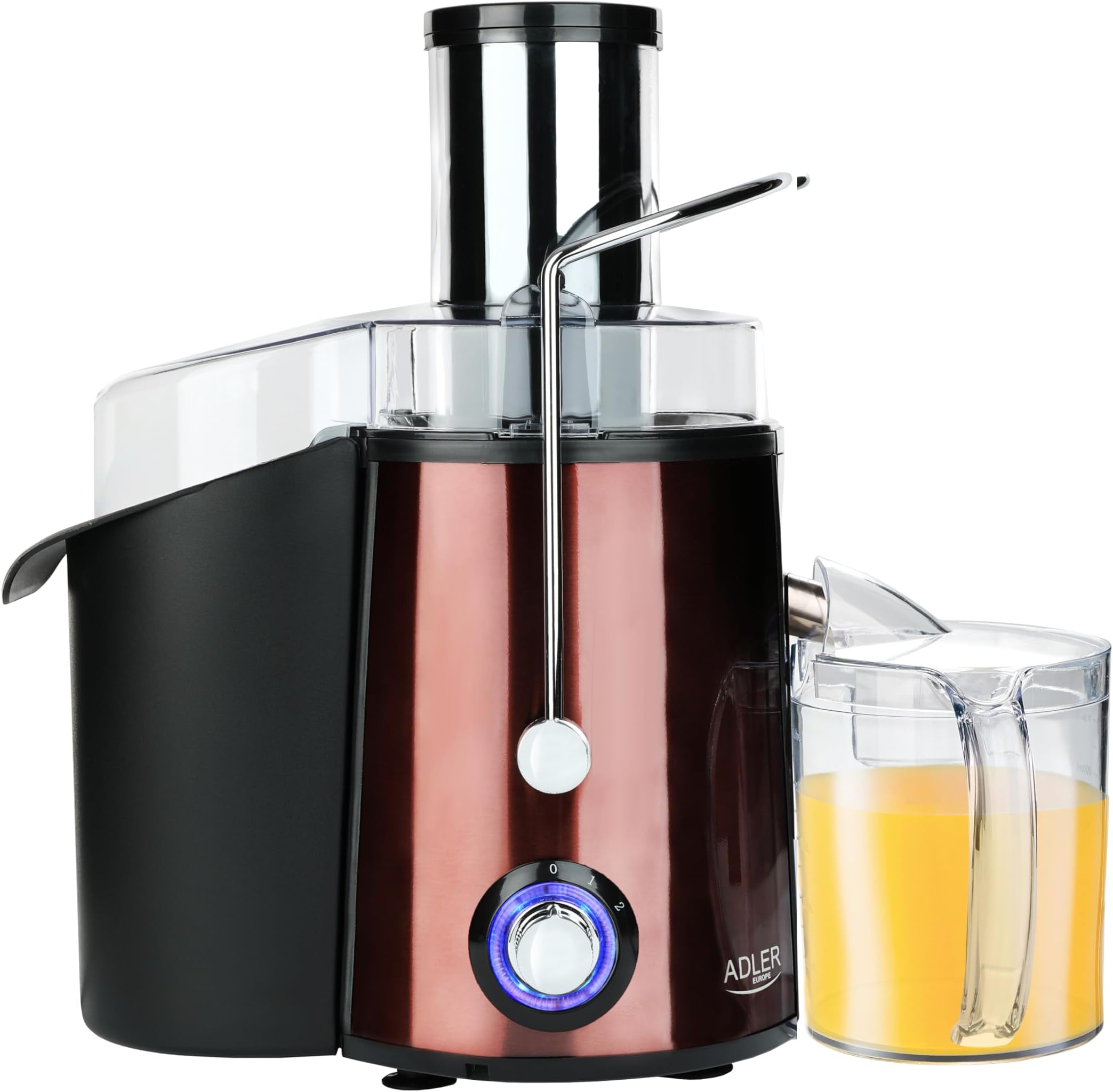 Centrifugeuse Extracteur Jus Fruit Légume Puissant 3Réglages Lame Tranchante800W