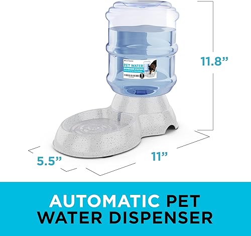 Miniatura 4 de Dispensador automático de agua para mascotas con diseño sin BPA, capacidad de 1 galón, conveniente solución de agua ideal para perros y gatos