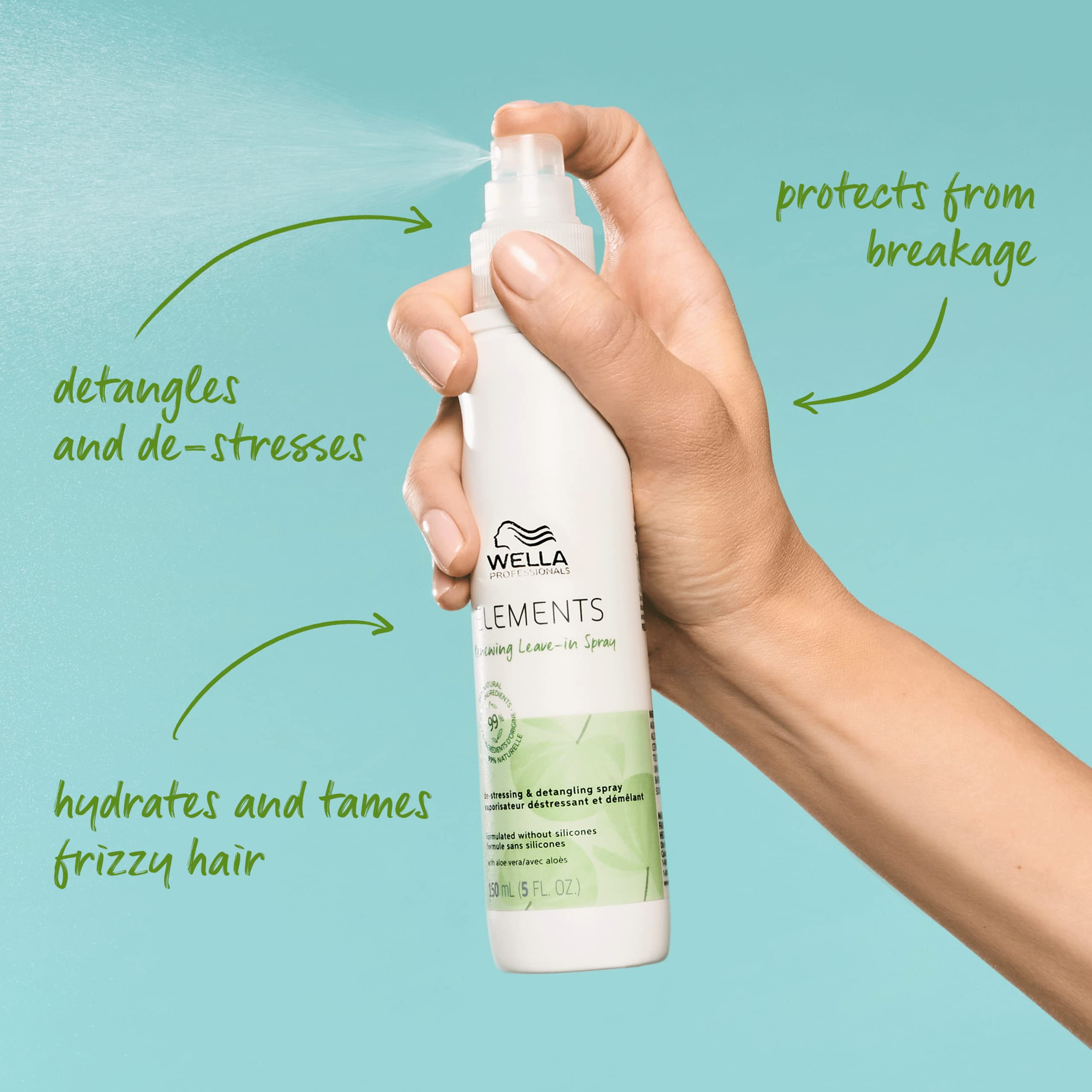 NOVA ENGEL Elements Spray Desenredante Todo Tipo De Cabellos 150 Ml