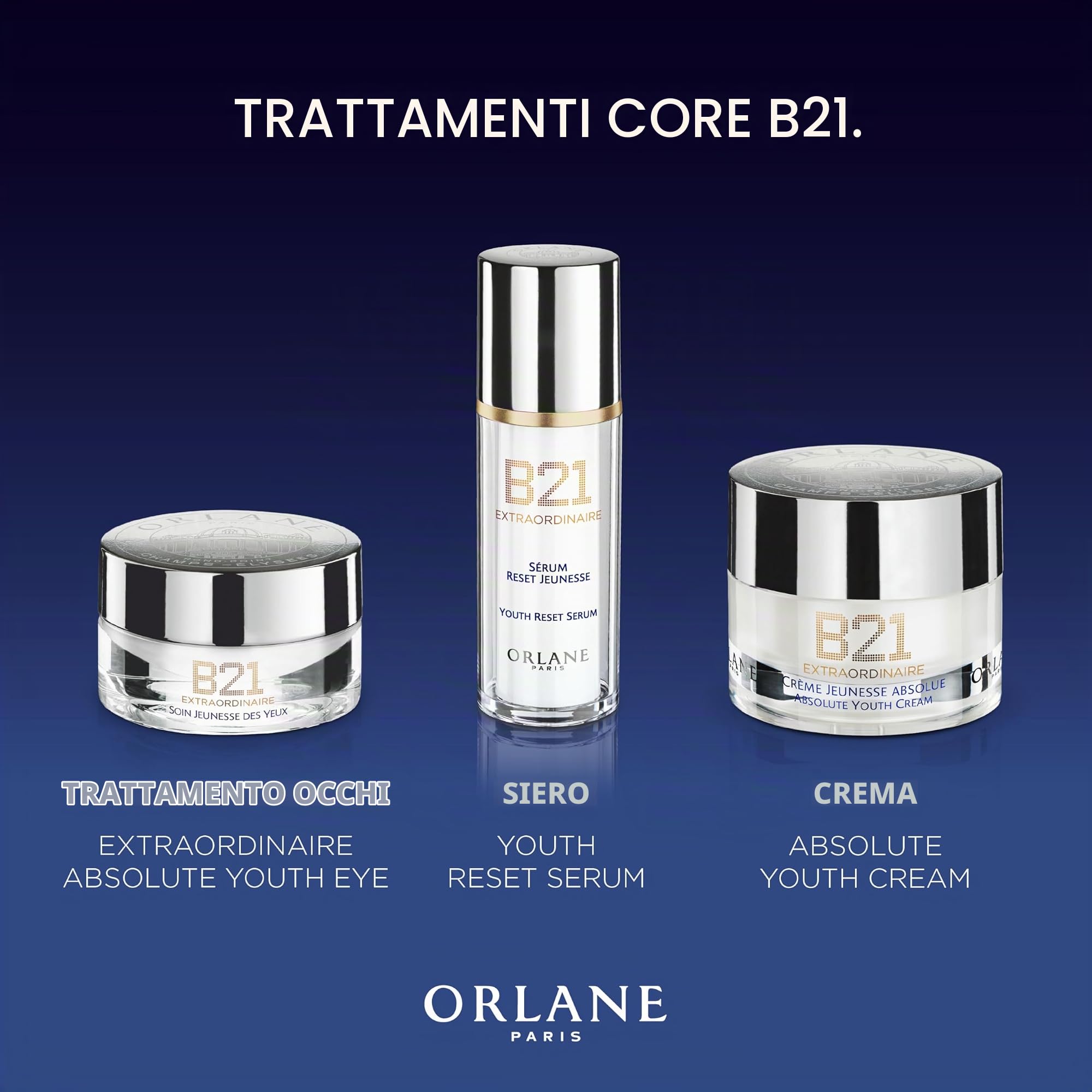 ORLANE B21 Extraordinaire Crema De Ojos 15Ml per la beauty routine quotidiana, per idratazione e comfort, 15ml