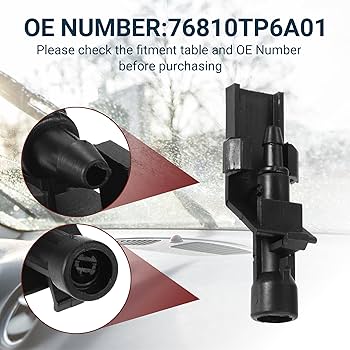 限定品ルームスプレー Pin Protecteur Amazon.com: F FIERCE CYCLE Windshield Washer Nozzle for Honda HR-V