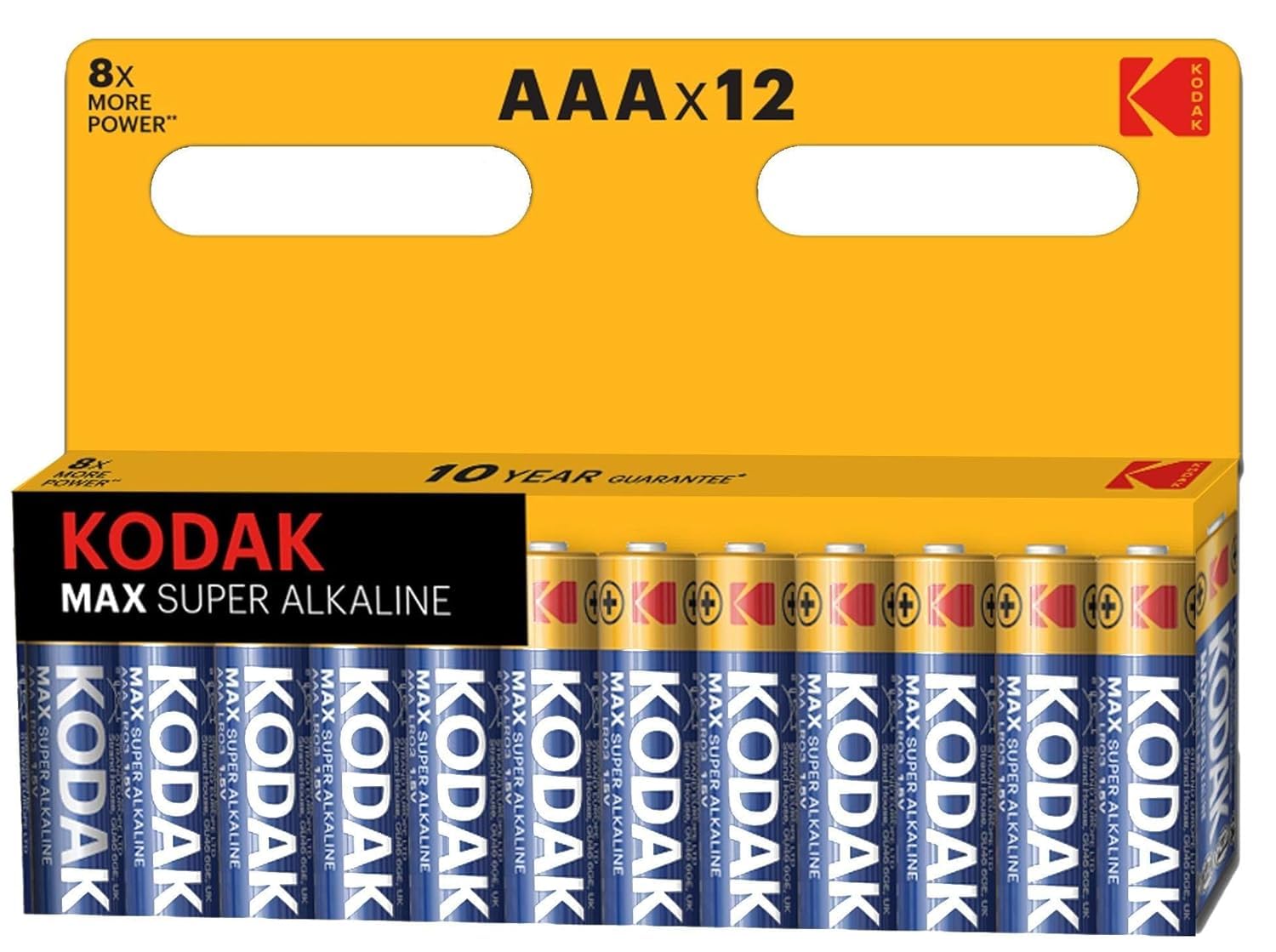 Kodak Bateria alkaliczna AAA Max (12 sztuk)