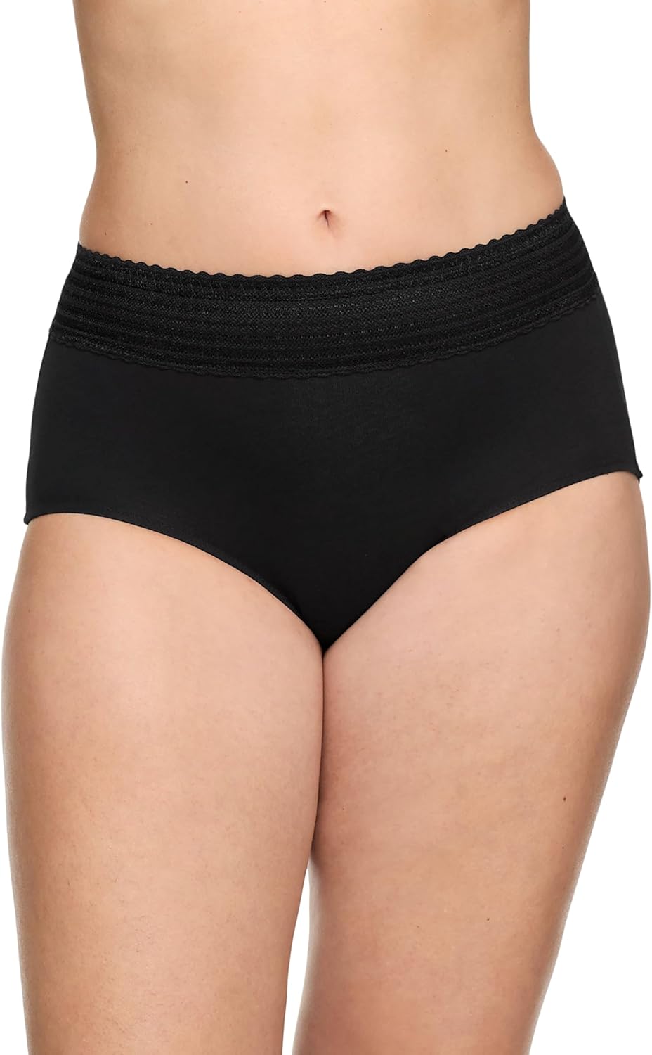 Warner's womens No Pinching No Problems® Dig-free Cotton Blend High-waist 3 - Pack Brief Rs2093p - Image 3