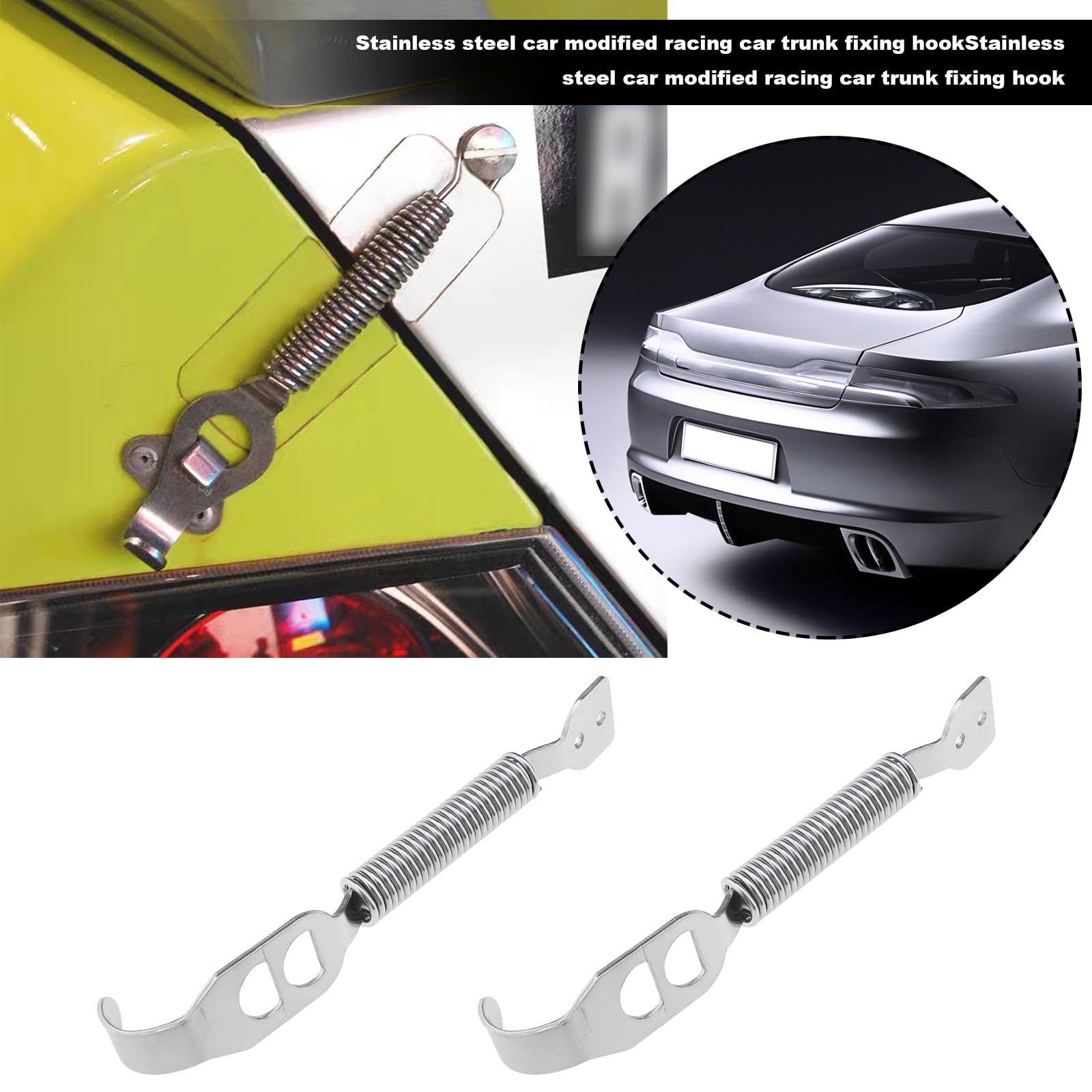 Capot De Voiture Goupilles À Ressort Kit, Asudaro 2 Pcs