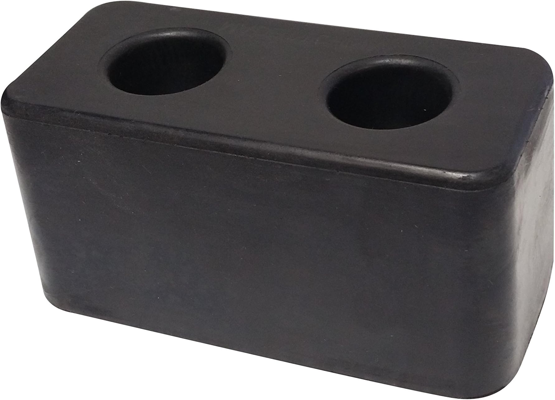 Rubber Molded Dock Bumper for Truck, Trailer & Loading Bays 3"X6"X3.25"