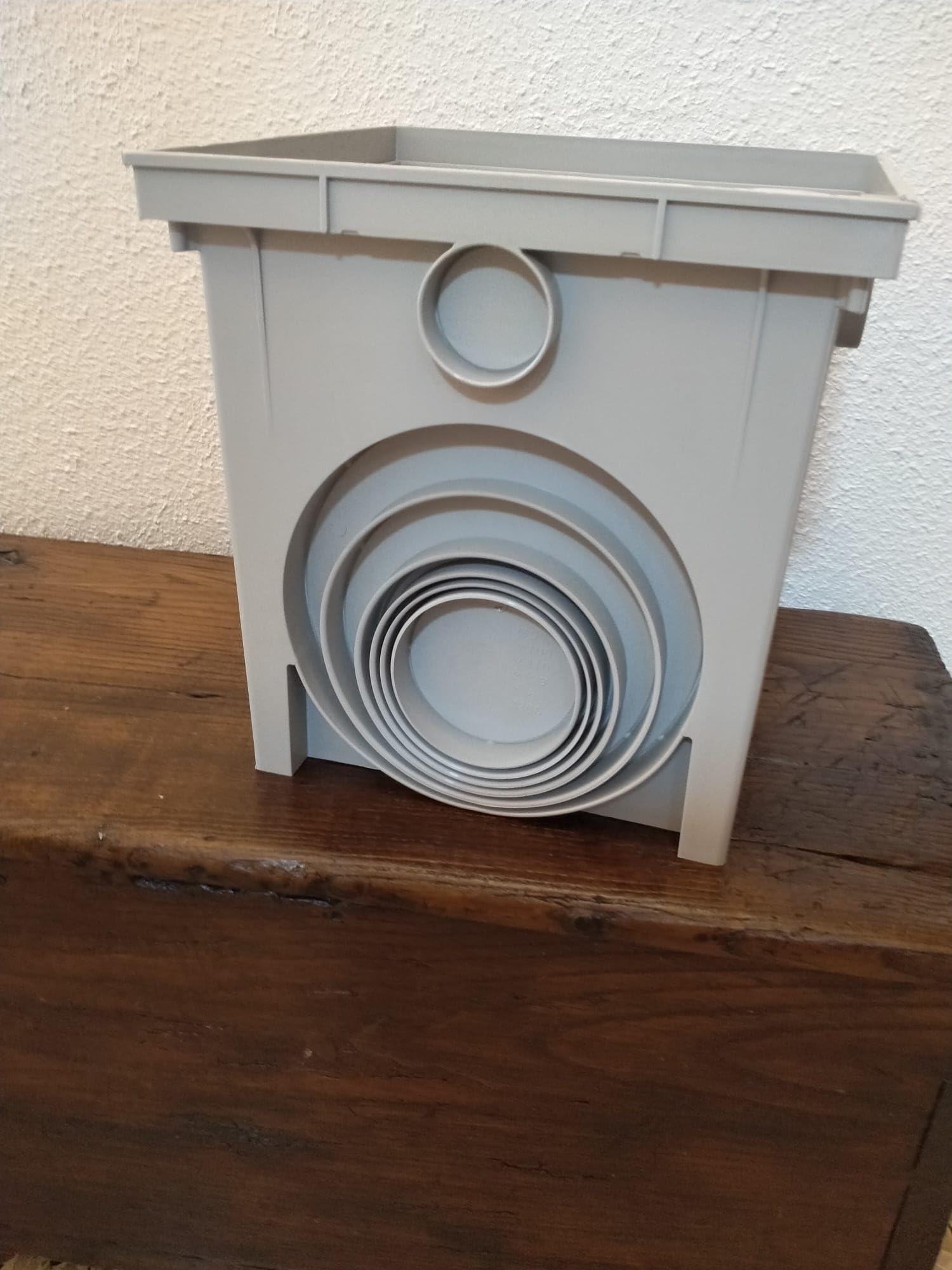 Suinga ARQUETA SIFONICA, ARQUETA EVACUACION 40x40 cm monobloc, sin tapa. Recomendado para desagües.