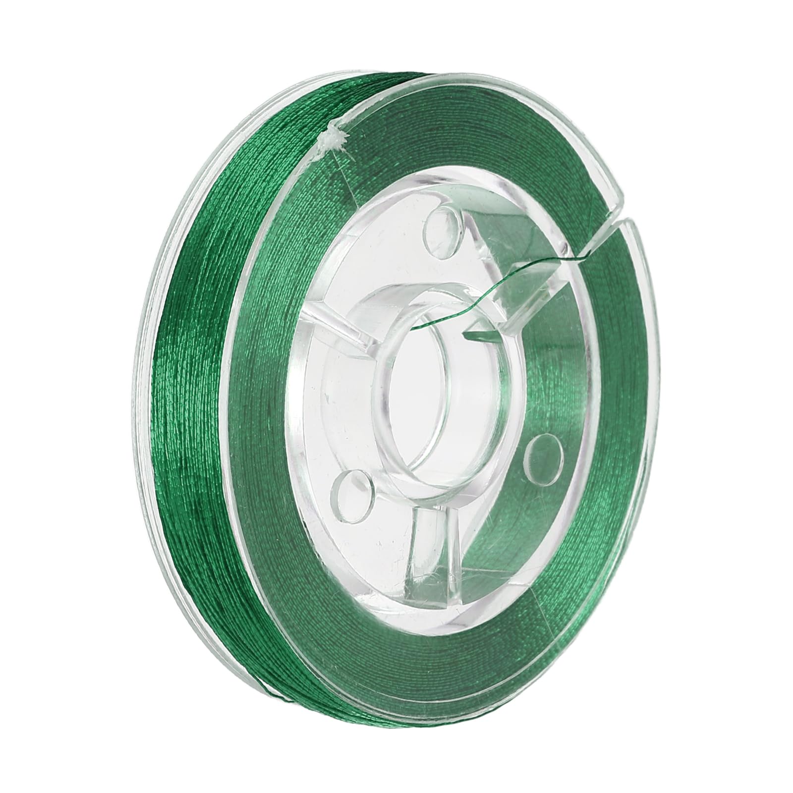 YELARXI Rod Wrapping Thread, 300D Metallic DIY Fishing Rod Guides Fixing Line-Fitting For (Fishing Pole Making Repair) 100M/109 Yards & 1 Roll & Metal & Green