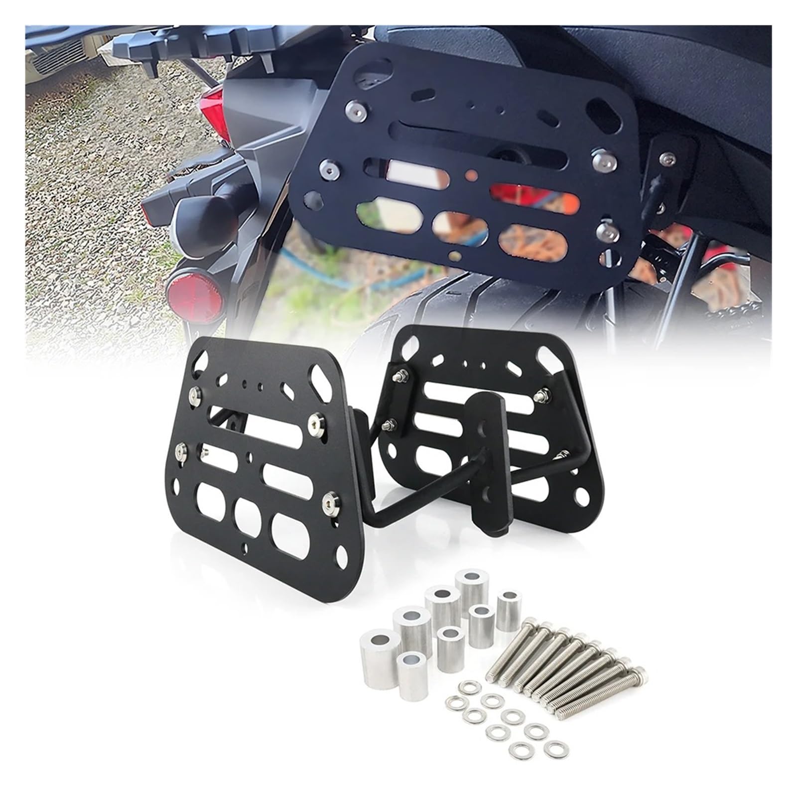 PORTA PACCHI PORTAPACCHI Per SUZUKI V-STROM 1050 2020-2023 Supporto Per Barra Di Per Borse Laterali Per Moto