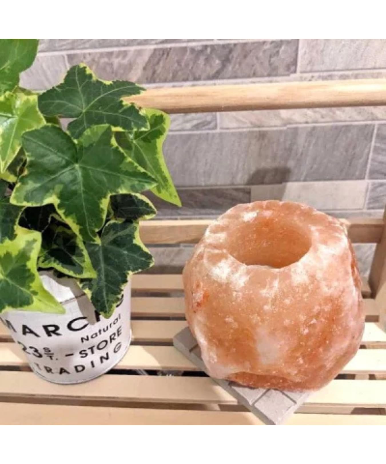 Amazon.co.jp: 【ヒマラヤ岩塩専門店】ナチュラル岩塩キャンドル