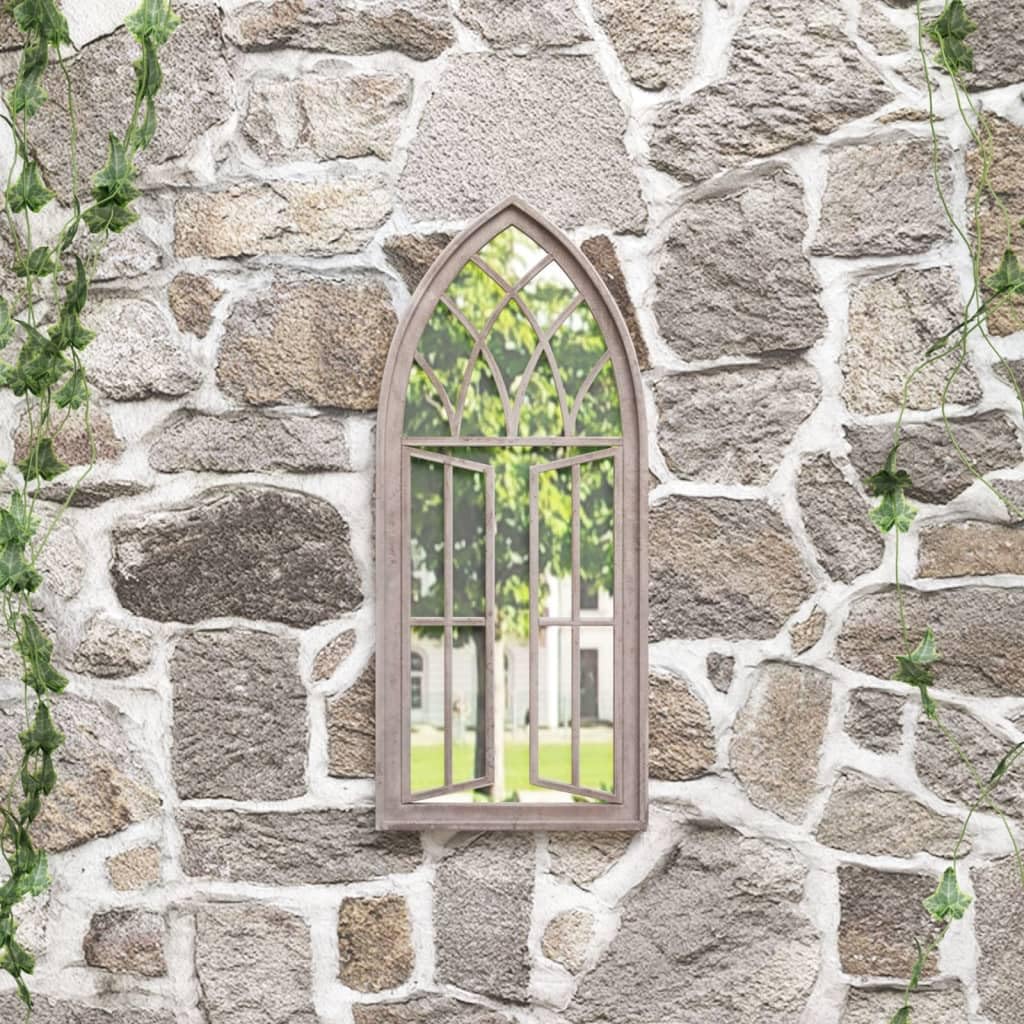 Générique Miroir de Jardin Sable 70x30 cm Fer pour Utilisation extérieure,Miroirs,318363