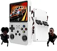 r36s video game portatil console portatil Cartão TF de 128GB integrado suporte a mais de 10000 video game retro Cartão tela IPS de 3,5 polegadas
