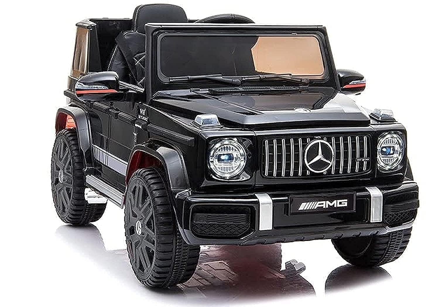 RAIDO Kids ride on car with remote control- Model AMG G63- Black