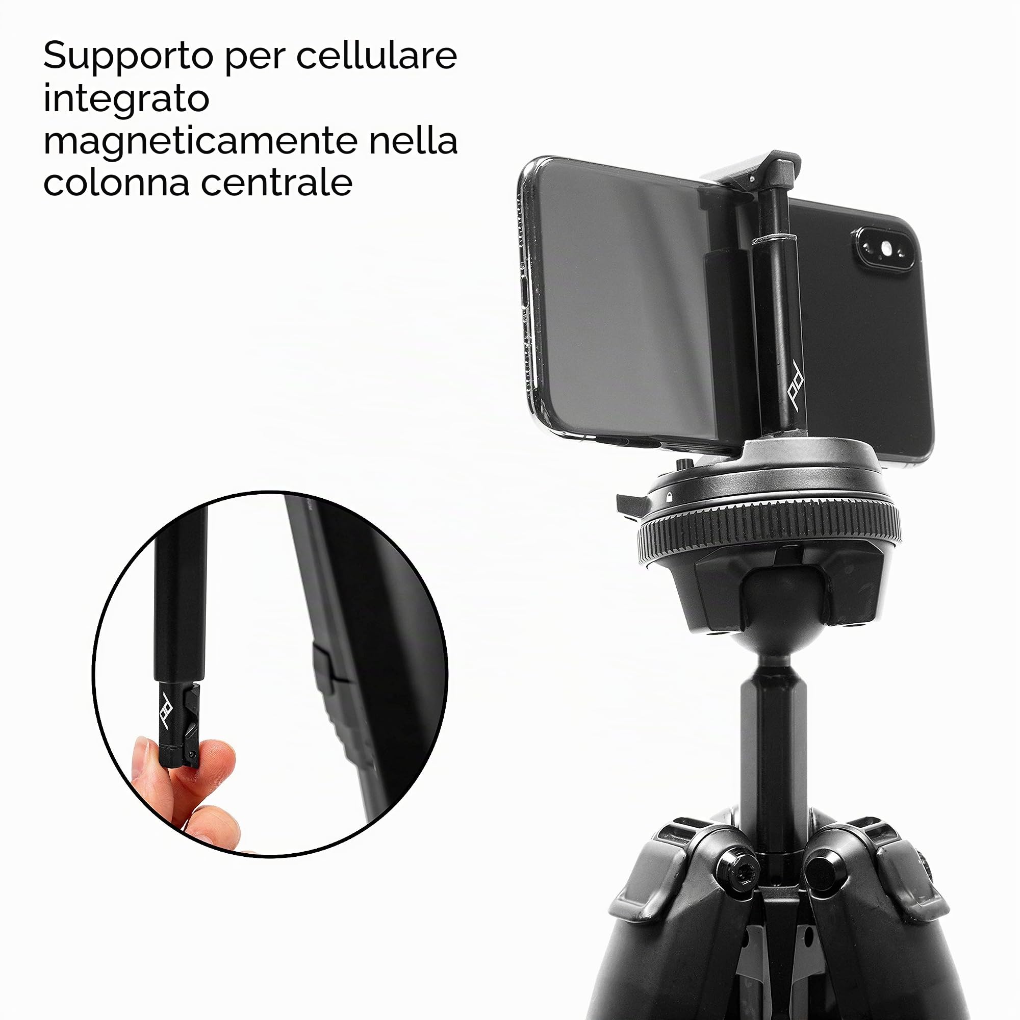 PEAK DESIGN Trépied Aluminium TTCB5150AL1