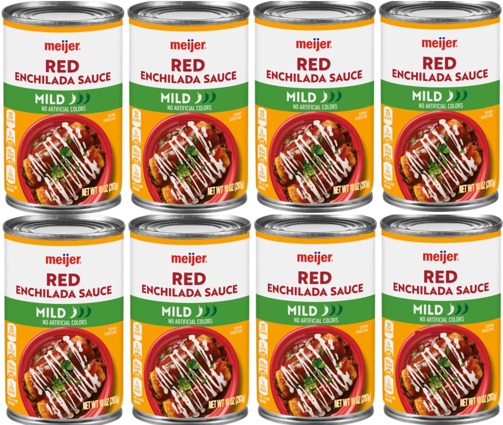 Pack Of 8 Red Mild Enchilada Sauce, 10 oz