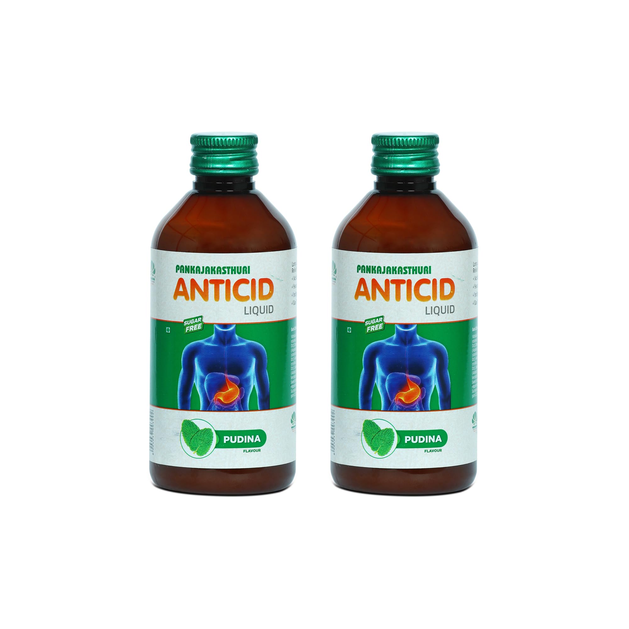 Pankajakasthuri AntIcid Liquid Pudina 200ml - Relief from Acidity, Indigestion, Gas trouble & Heartburn Pack of 2 (B0D8MBPDYM) Amazon Price History, Amazon Price Tracker