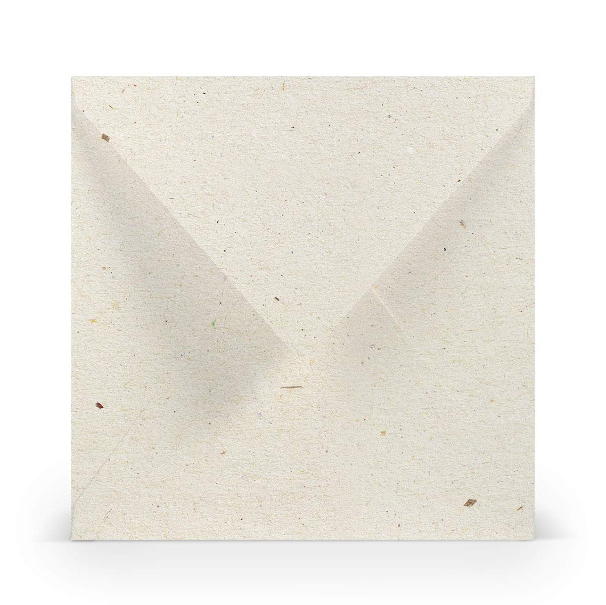 PAPERADO 150 buste quadrate Terra Vanilla – 100 g/m² buste senza finestra 16,4 x 16,4 cm – Buste per matrimonio con chiusura adesiva a linguetta appuntita