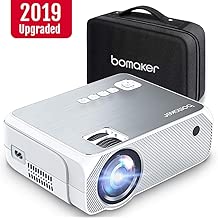 Projector, BOMAKER GC555 Video Projector Full HD 1080P Portable
Projector 3600 Lux and Max 250'', Native 1280*720p Mini Projector with
Carrying Bag, Compatible with HDMI/VGA/TF/AV/USB/PS4/TV Stick Estimated
Price : £ 89.99 Projector, BOMAKER GC555 Video Projector Full HD 1080P Portable
Projector 3600 Lux and Max 250'', Native 1280*720p Mini Projector with
Carrying Bag, Compatible with HDMI/VGA/TF/AV/USB/PS4/TV Stick Estimated
Price : £ 89.99