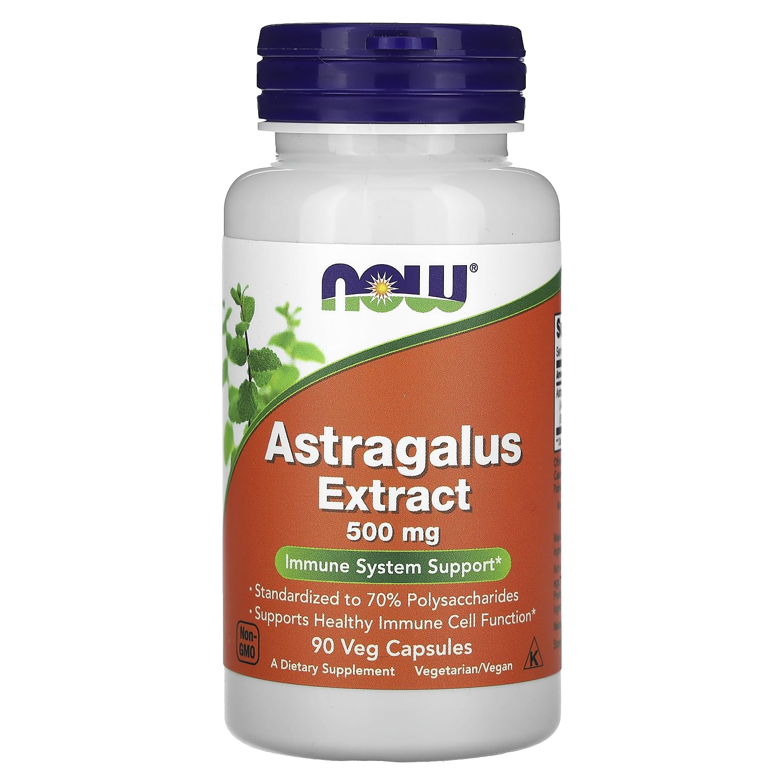 Now Foods, Astragalus Extract, 500 mg, 90 Veggie Caps