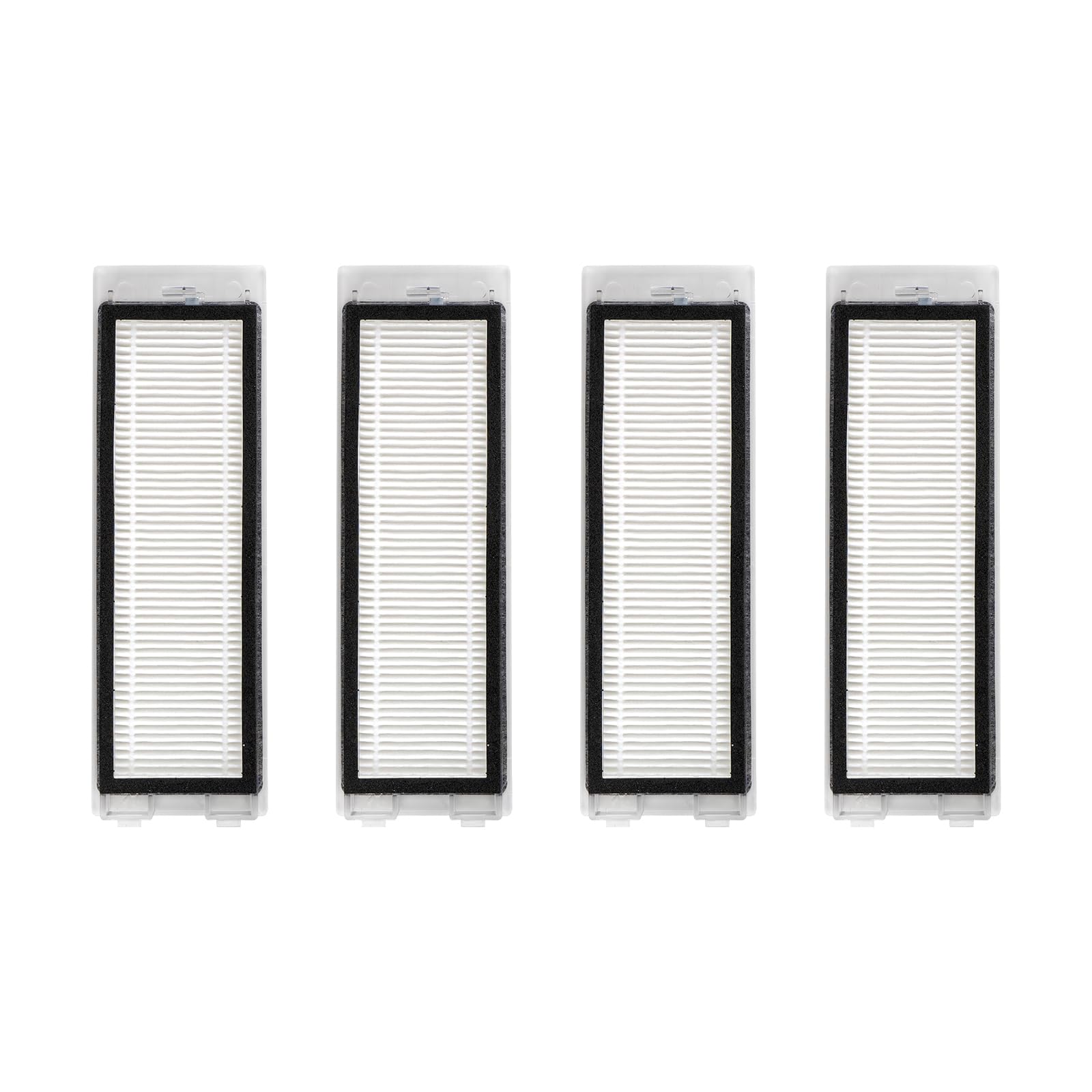 (Pack of 4) Q Revo Replacement HEPA Filter Compatible with Roborock Q Revo Robot Vacuum Cleaner, Replacement Parts Filter Q Revo Filter 4 Pack Vacuum Accessories Vacuum Cleaner Filter