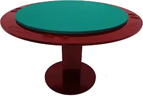 Mesa Poker Carteado Baralho Pro 8 Pessoas Oficial Klopf 1077