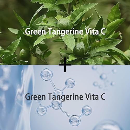 Miniatura 6 de Green Tangerine Vita C Dark Spot Serum, suero facial con vitamina C, suero facial con ácido hialurónico y vitamina E, antienvejecimiento,