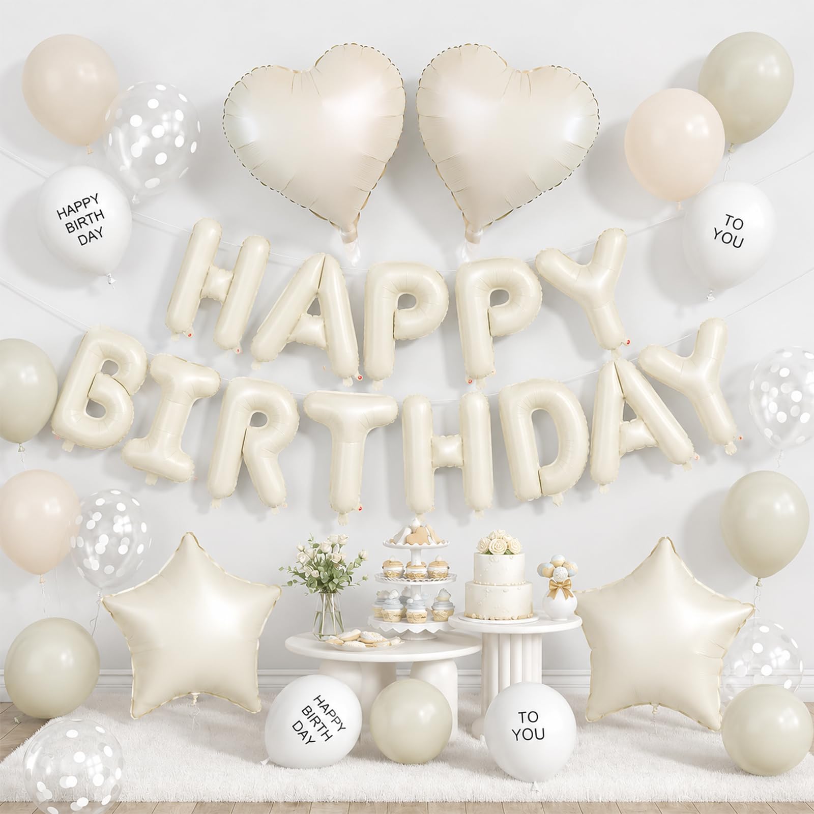 タ様確認ページ　誕生日飾り Amazon | Lausatek 誕生日バルーン 飾り付け 風船 セット バースデー