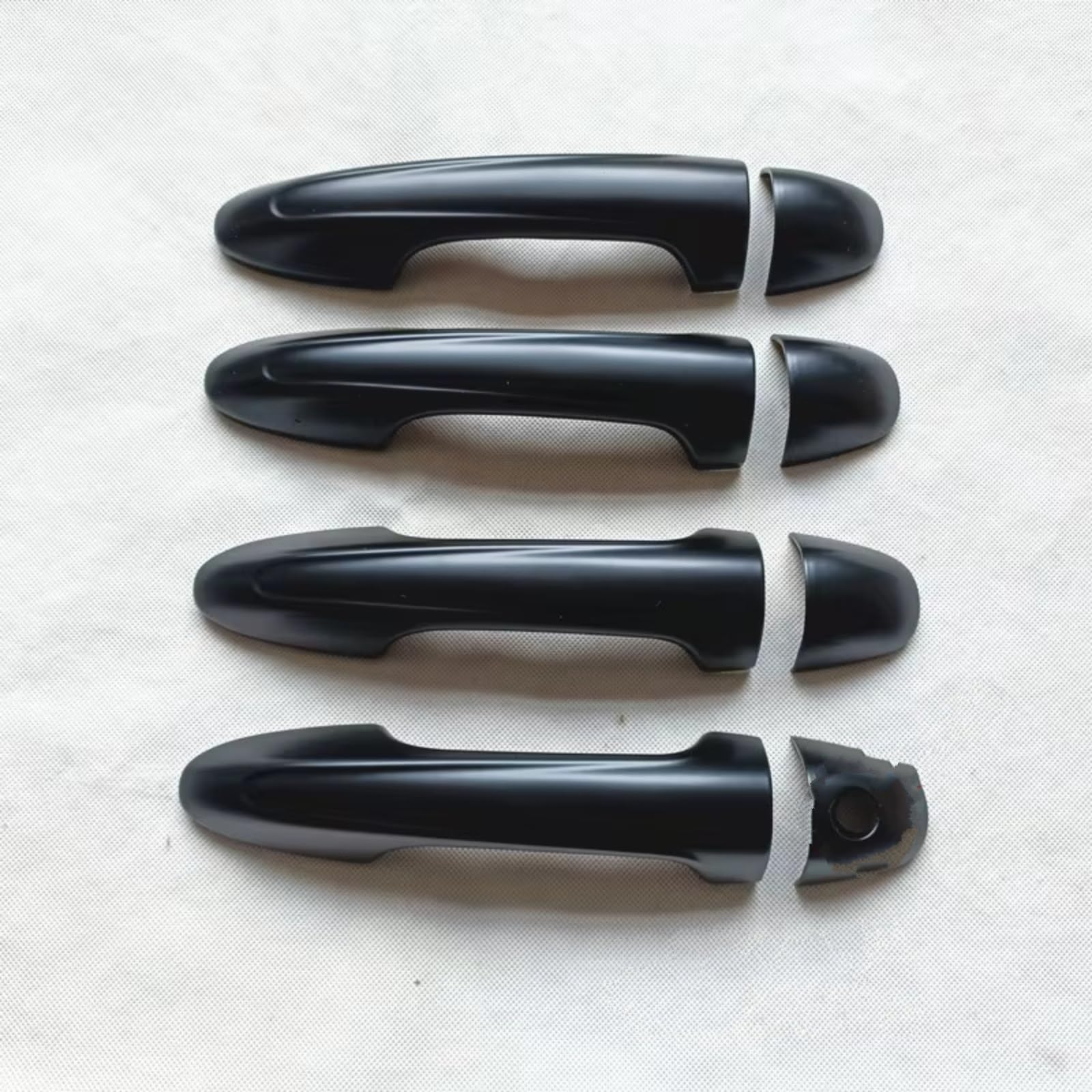 Qdzvalumv Hs K1 Car Door Handles Cover Shell Compatible With Toyota For Rav4 Xa40 2013-2018 Car Exterior Door Handle Cover Trim Protector Front Rear Accessories Set(Hs K1)