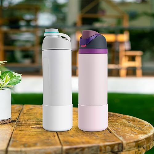 Vista 176 de 2PCS Silicone Water Bottle Boot for Owala 24oz 32oz 40oz, Anti-Slip Protective Sleeve Bottom Bumper Protector for FreeSip, Twist, and Flip Stainless