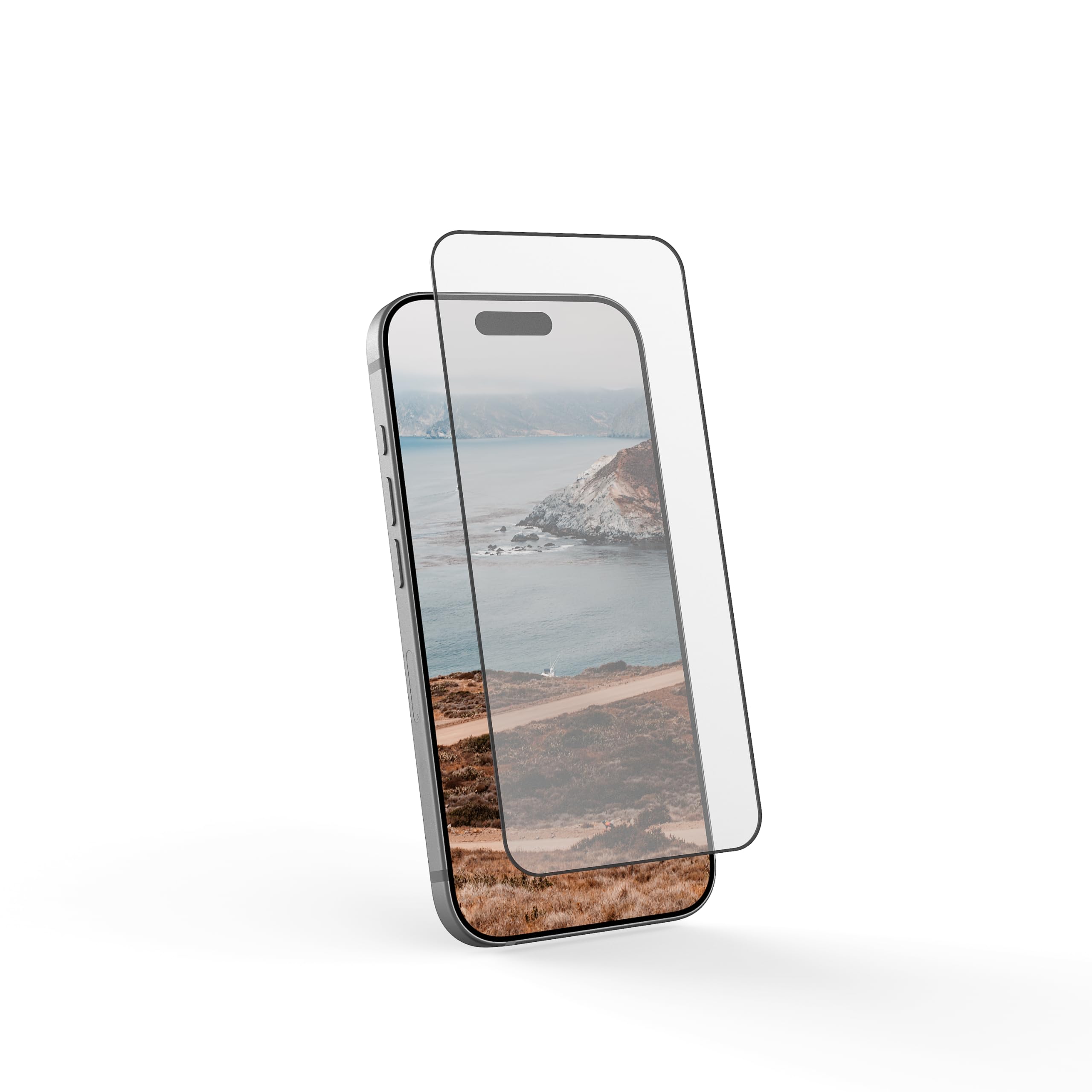 URBAN ARMOR GEAR Vetro protettivo per lo schermo iPhone 17 Pro | Vetro temperato doppiamente rinforzato | Perfetta aderenza | Resistente ai graffi | Rivestimento antimpronta