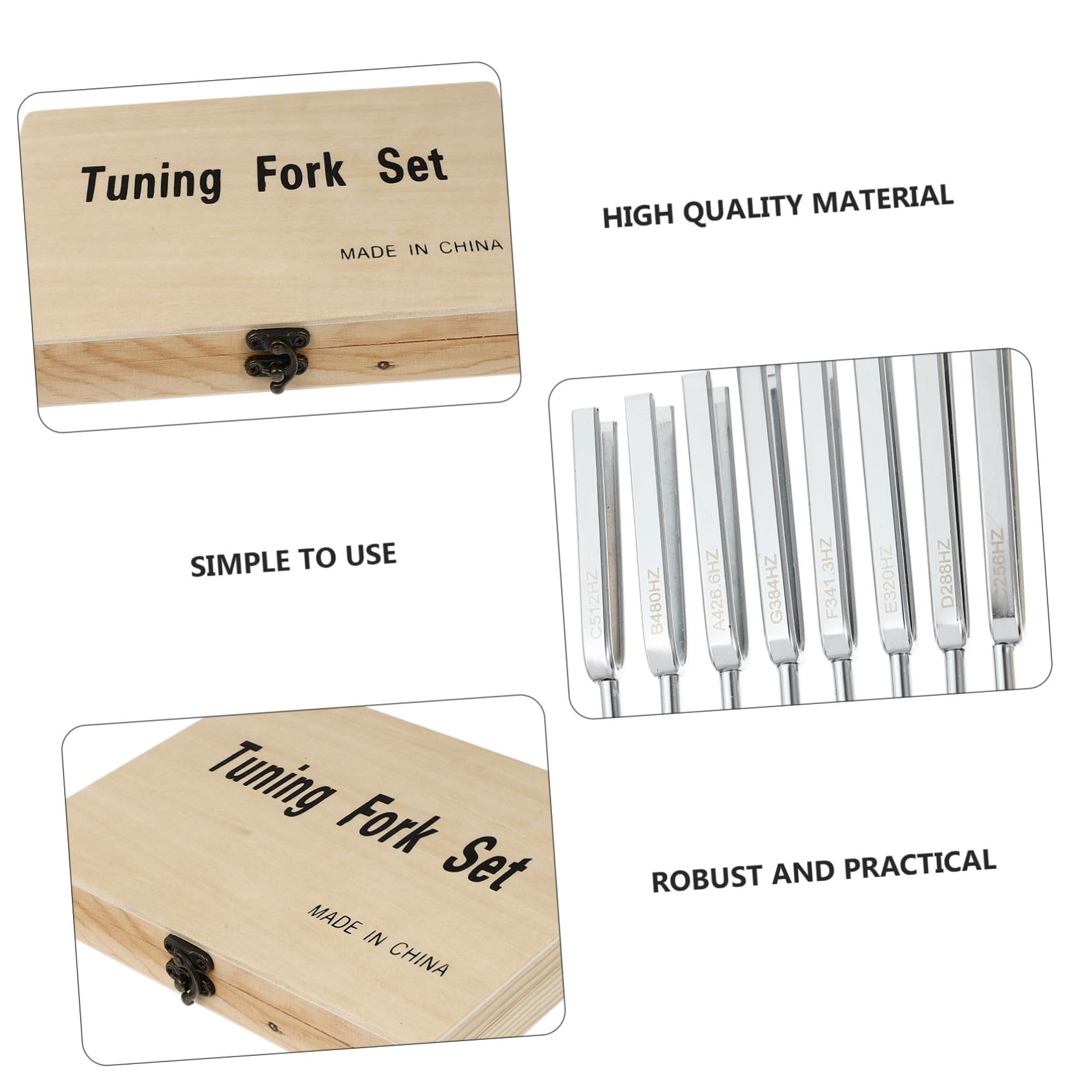 SHOWERORO 1ensemble Diapasons Professionnels Pour Guitare Et Violon Outil De Précis Pour Enseignement Musical