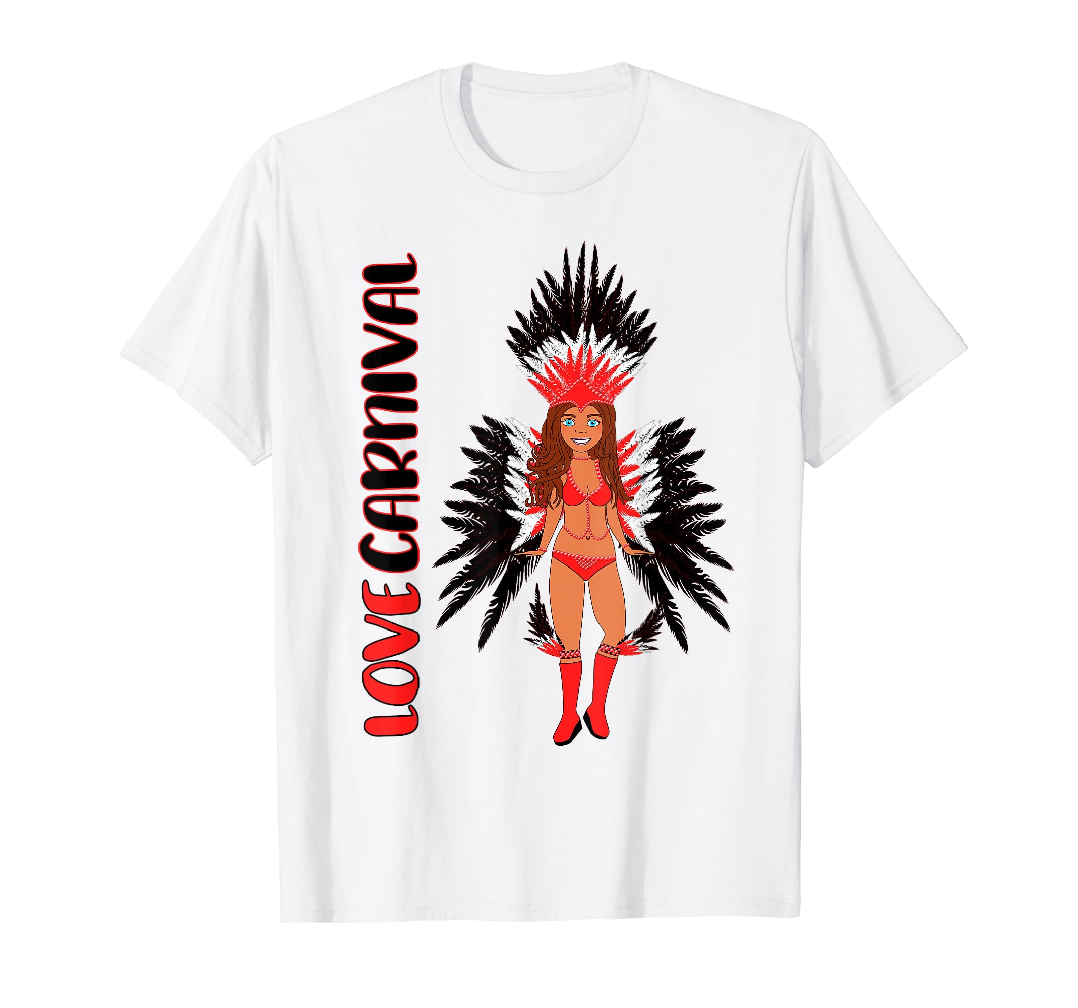 ARTiculate Anna"Love Carnival" T-shirt for men, ladies and children
