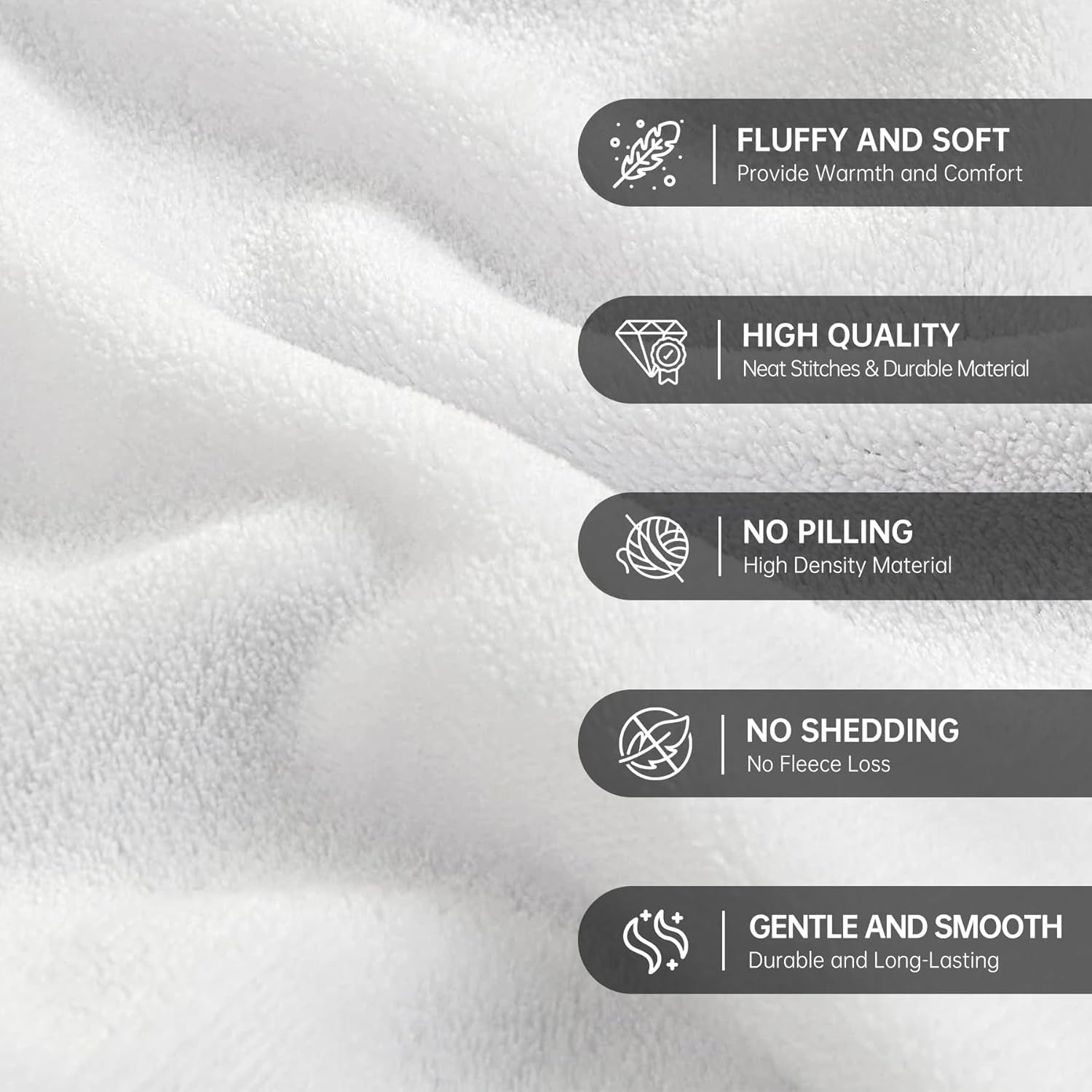 SteadStyle Friend Gifts for Women, Funny Gifts for Best Friend, Birthday Gifts for Women Bestie BFF Friendship, Valentine's Mother's Day Halloween Christmas Ghost Friends Soft Flannel Blanket 60"x80" - Image 5