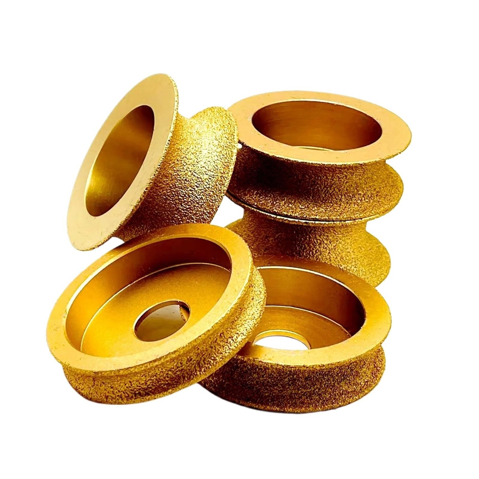 Schleifscheibe für Kantenprofile 1 Stück 74 mm Löt-Diamant-Profilierscheiben for Marmor und Granit, Winkelschleifer, Schleifscheibe, Marmorkantenscheiben(35MM)