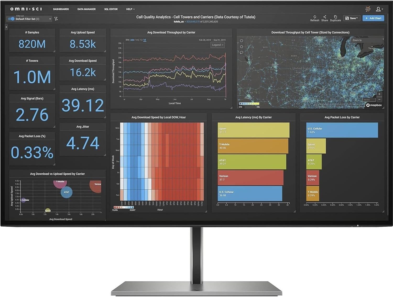 Monitor HP Z27q G3, schermo IPS QHD da 27″, risoluzione 2560 x 1440, tempo di risposta 5 ms, regolazione dell’inclinazione, altezza, orientabile, antiriflesso, DisplayPort, HDMI, USB-A, argento