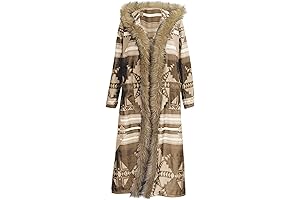 DASAYO Womens Raw Hem Long Cardigans: Embrace Your Inner Boho Spirit