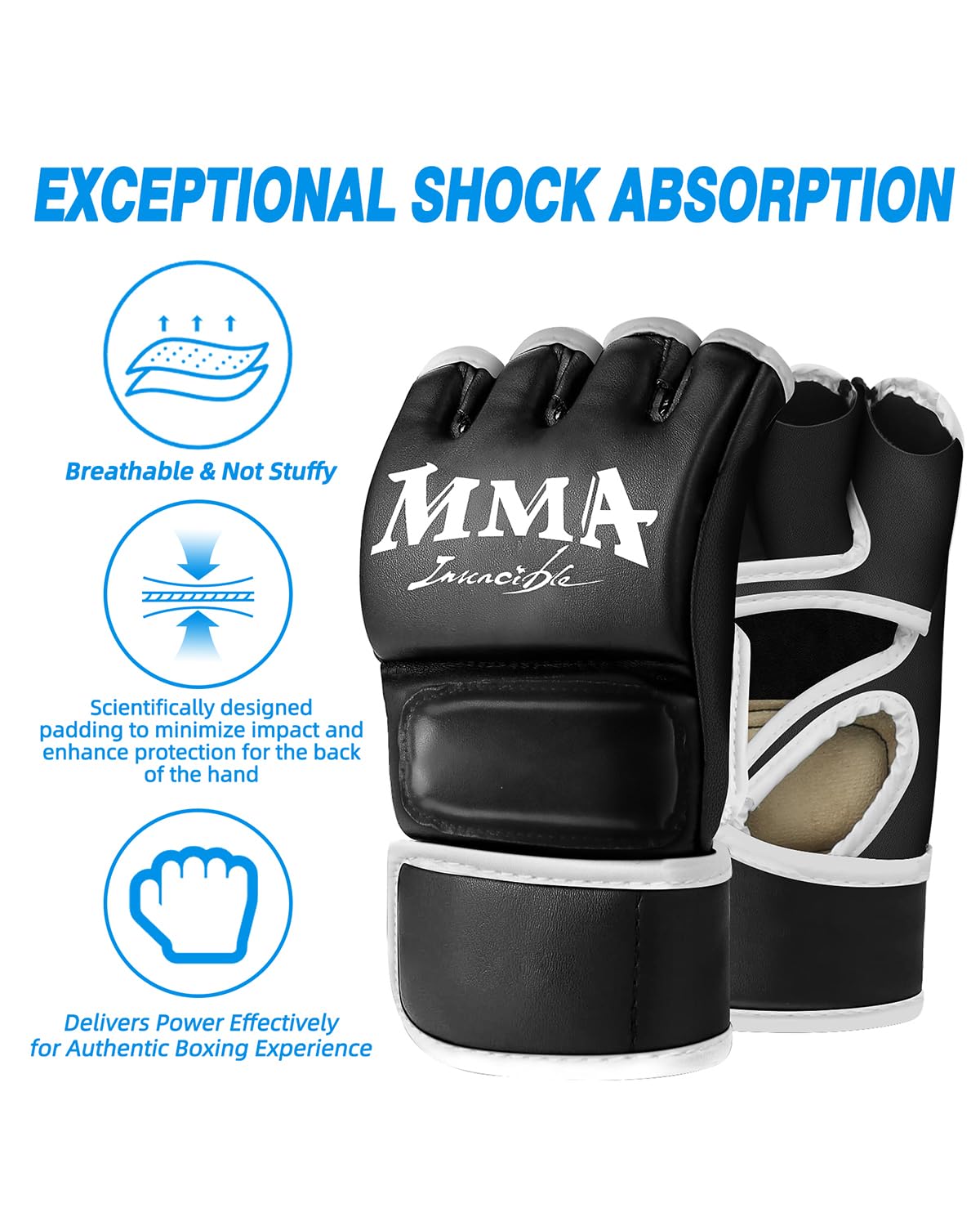 YORWHIN 180cm Sac de Frappe Adulte avec des Gants de Boxe - Sac de Boxe Gonflable, Sacs de Kickboxing pour l'entraînement MMA Muay Thai Fitness Débutants