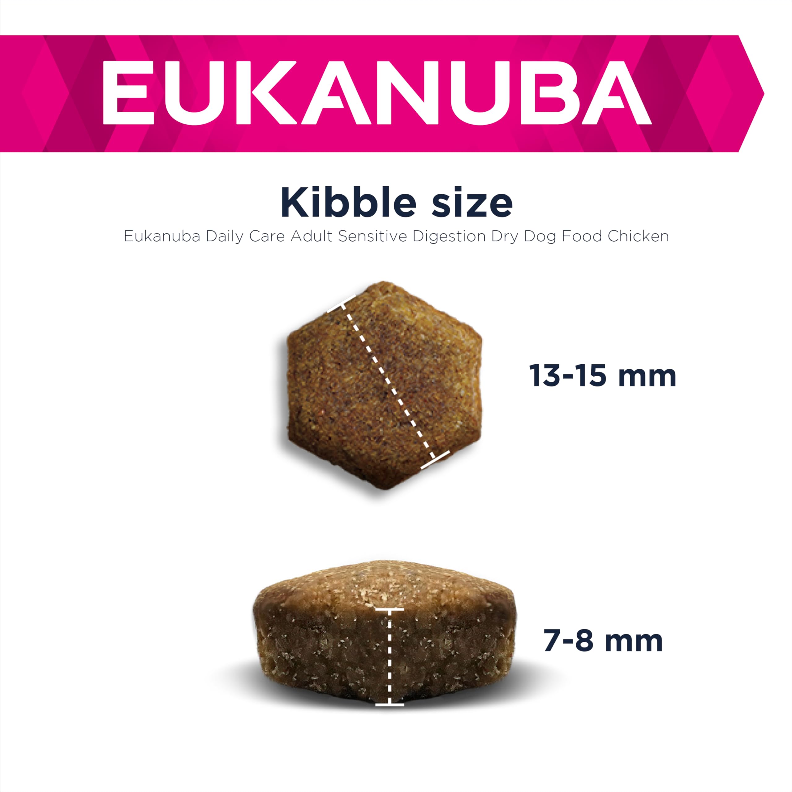 Eukanuba Daily Care Sensitive Digestion Hundefutter - Trockenfutter für Hunde mit sensibler Verdauung, Magenfreundlich mit leicht verdaulichem Reis, 12,5 kg