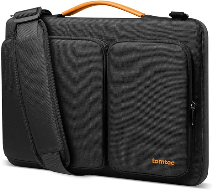 tomtoc 360° Custodia per 15,6 Pollici Acer Aspire 3/5, 15,6 Lenovo IdeaPad, HP Pavilion/Envy, Dell Inspiron 16, ASUS Chromebook/VivoBook, Protezione a tutto tondo per Laptop Custodia a Manica