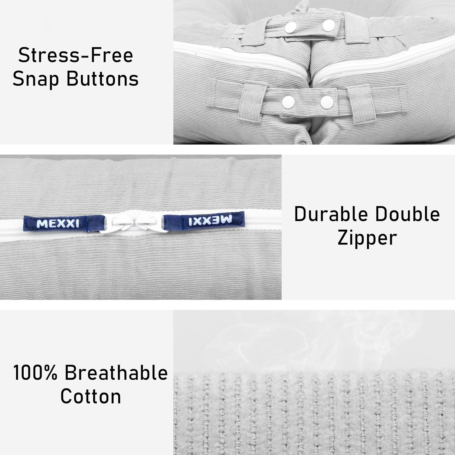 Corduroy Replacement Cover Fits DockATot Deluxe+, Spare Cover, Cover Only image 2