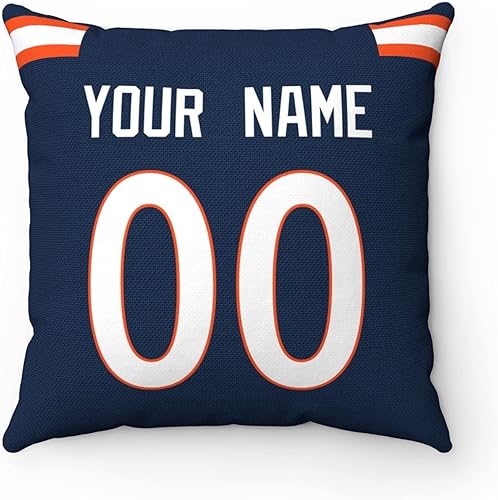 Miniatura 151 de ANTKING 2 paquetes de almohadas personalizadas con cualquier nombre y número para hombres, mujeres y niños Para Cincinnati