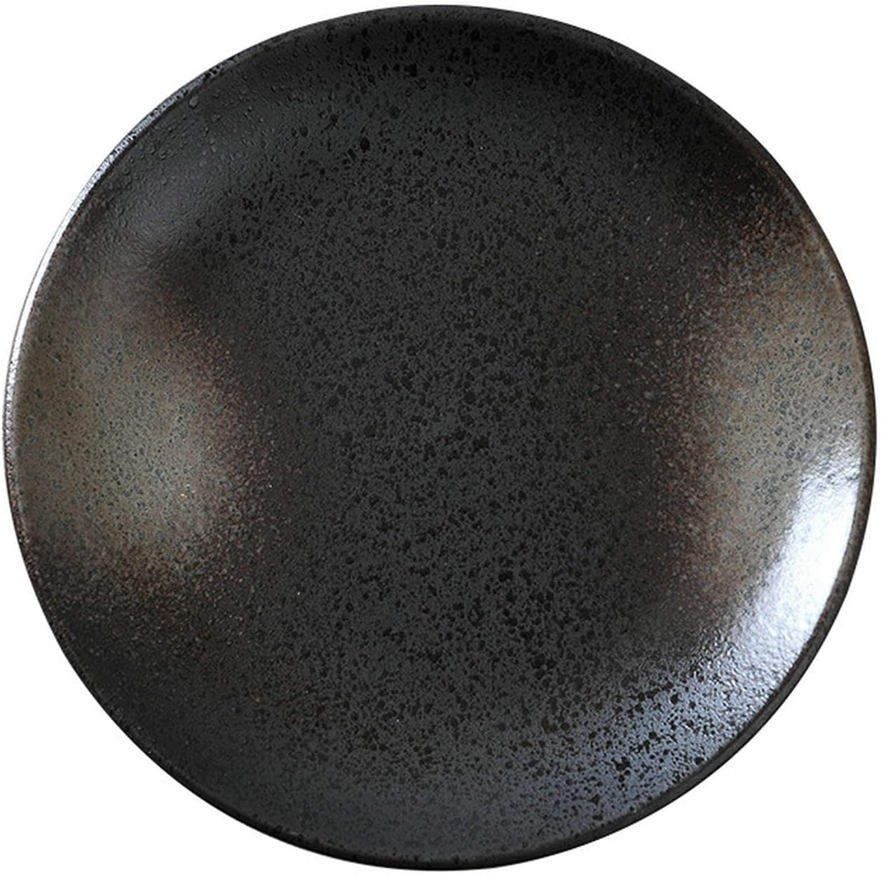 Ceramic Creative Steak Tray Western Home Retro Pasta Dish-Black -12 Inch 30Cm(Black-8In 20Cm)