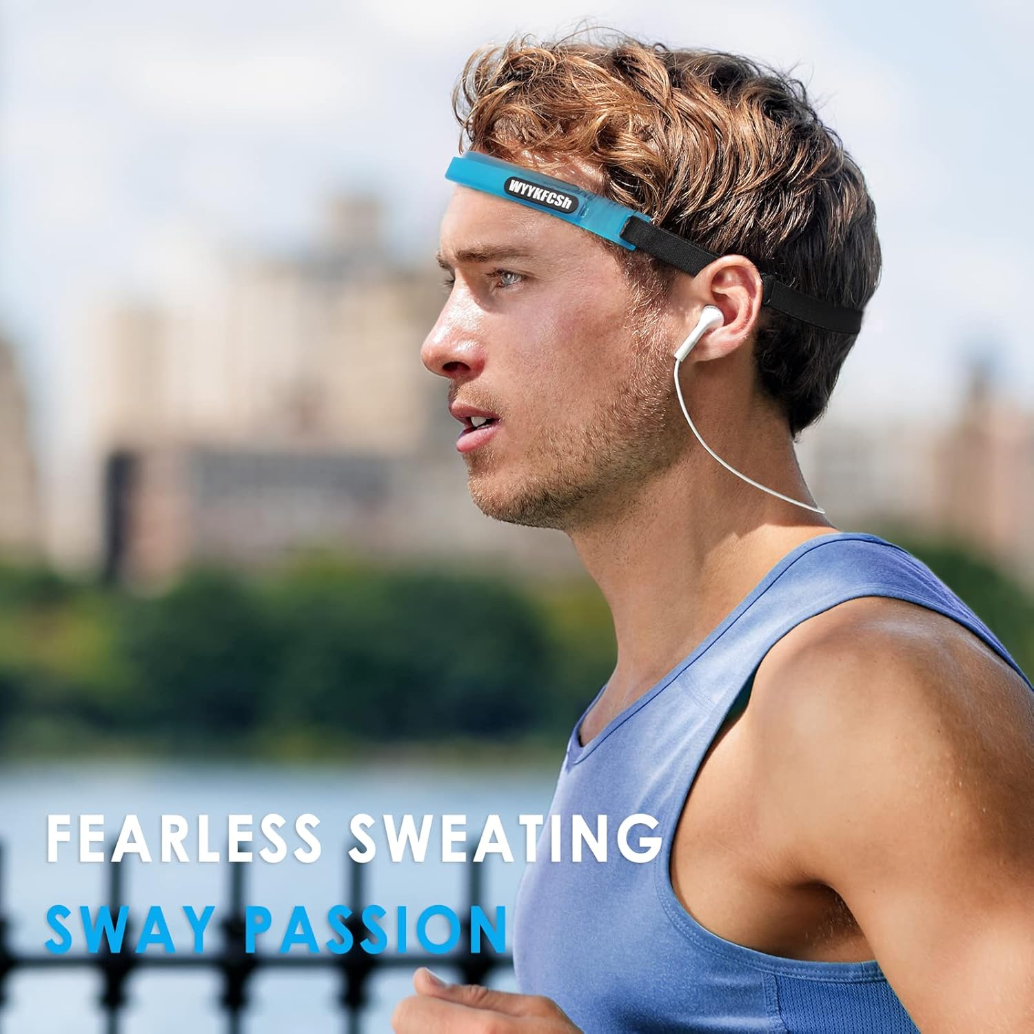 Sweat Bands Headbands Men Women, Silicon Adjustable Slim Sweatbands for Adult Kids Sports Workout Exercising as Running Gym Fitness Yoga Hiking Basketball etc : Sports & Outdoors