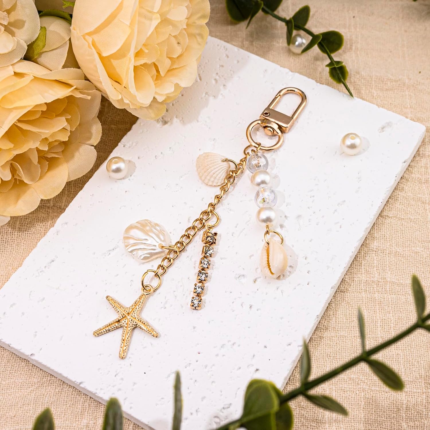Cute Kindle Charms Chain Keychain With Hook for Kindle Accessories Phone Charm for Women Men Teen Girls Boys Charms Compatible for Kindles E-Reader/Phone