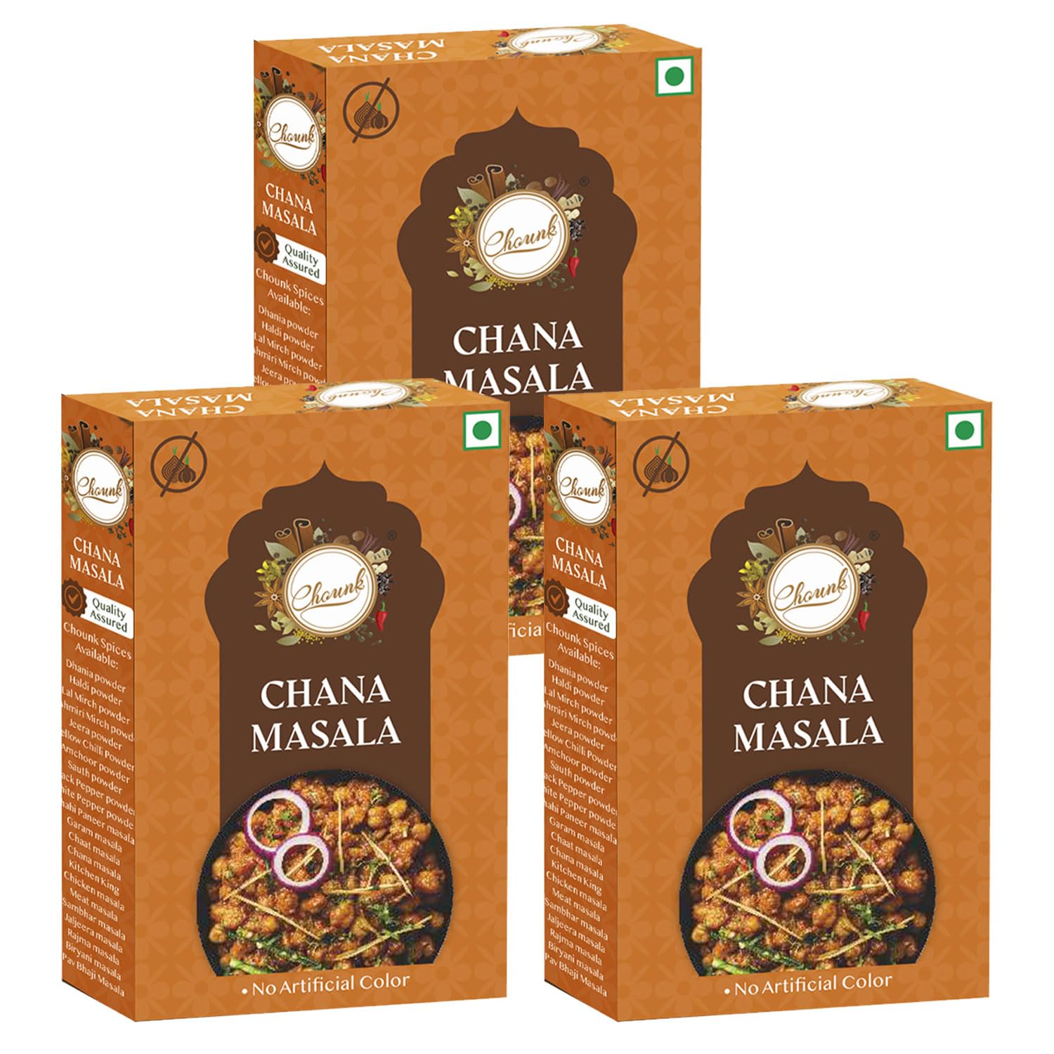 See full amazon price history chart for Chounk Punjabi Chana Masala Powder - 300gms (100gms x 3) | No Onion No Garlic | Blended Spice Mix | For Delicious & Flavourful Cooking | Ready Masala Powder | Jain Chana Masala | 100% Pure & Natural Chounk Punjabi Chana Masala Powder - 300gms (100gms x 3) | No Onion No Garlic | Blended Spice Mix | For Delicious & Flavourful Cooking | Ready Masala Powder | Jain Chana Masala | 100% Pure & Natural (B07X9YV79X) Amazon Price History, Amazon Price Tracker