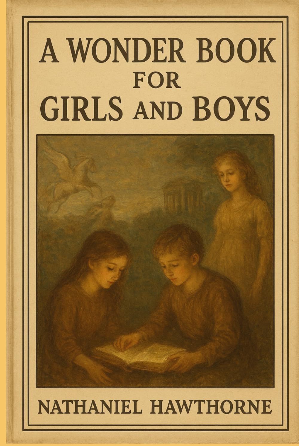 A WONDER BOOK FOR GIRLS AND BOYS: illustrated